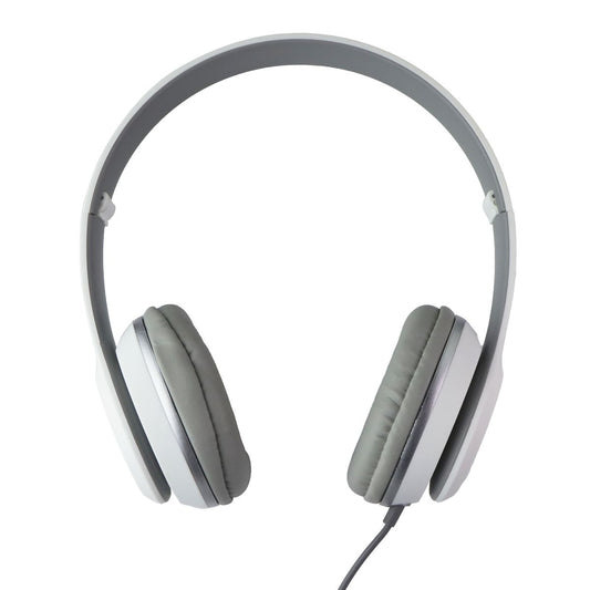 iLive 3.5mm Wired On-Ear Folding Headphones - White (IAH57W) Portable Audio - Headphones iLive - Simple Cell Bulk Wholesale Pricing - USA Seller