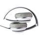 iLive 3.5mm Wired On-Ear Folding Headphones - White (IAH57W) Portable Audio - Headphones iLive - Simple Cell Bulk Wholesale Pricing - USA Seller