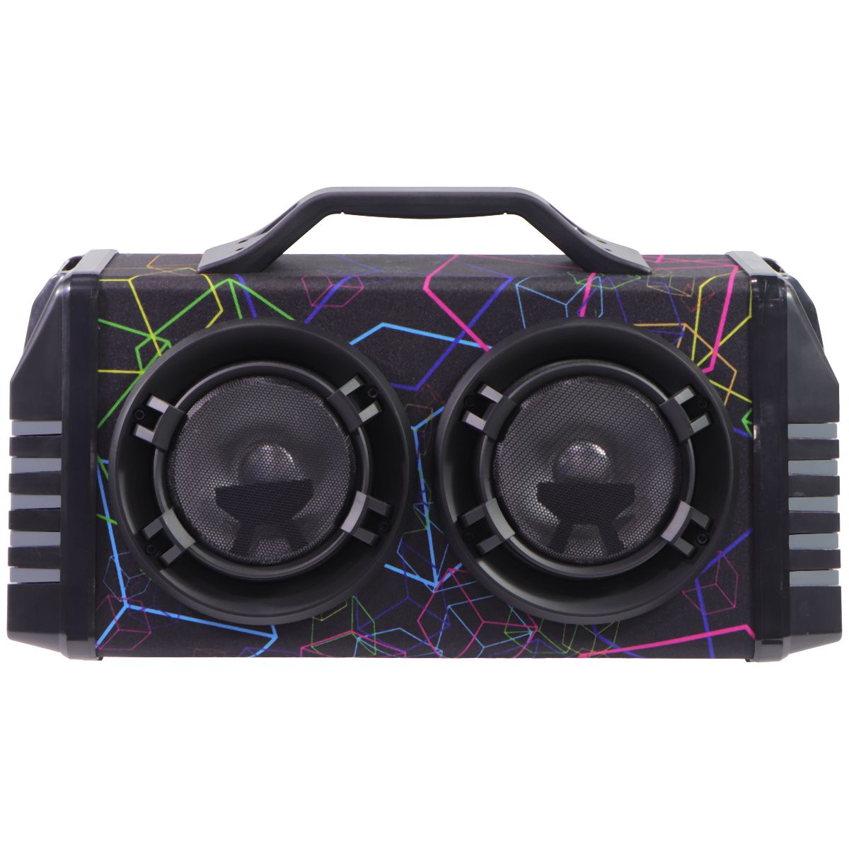 iLive Watts Plus Portable Bluetooth Boombox - Black/Multi Color (IBB503B) Home Multimedia - Home Speakers & Subwoofers iLive - Simple Cell Bulk Wholesale Pricing - USA Seller