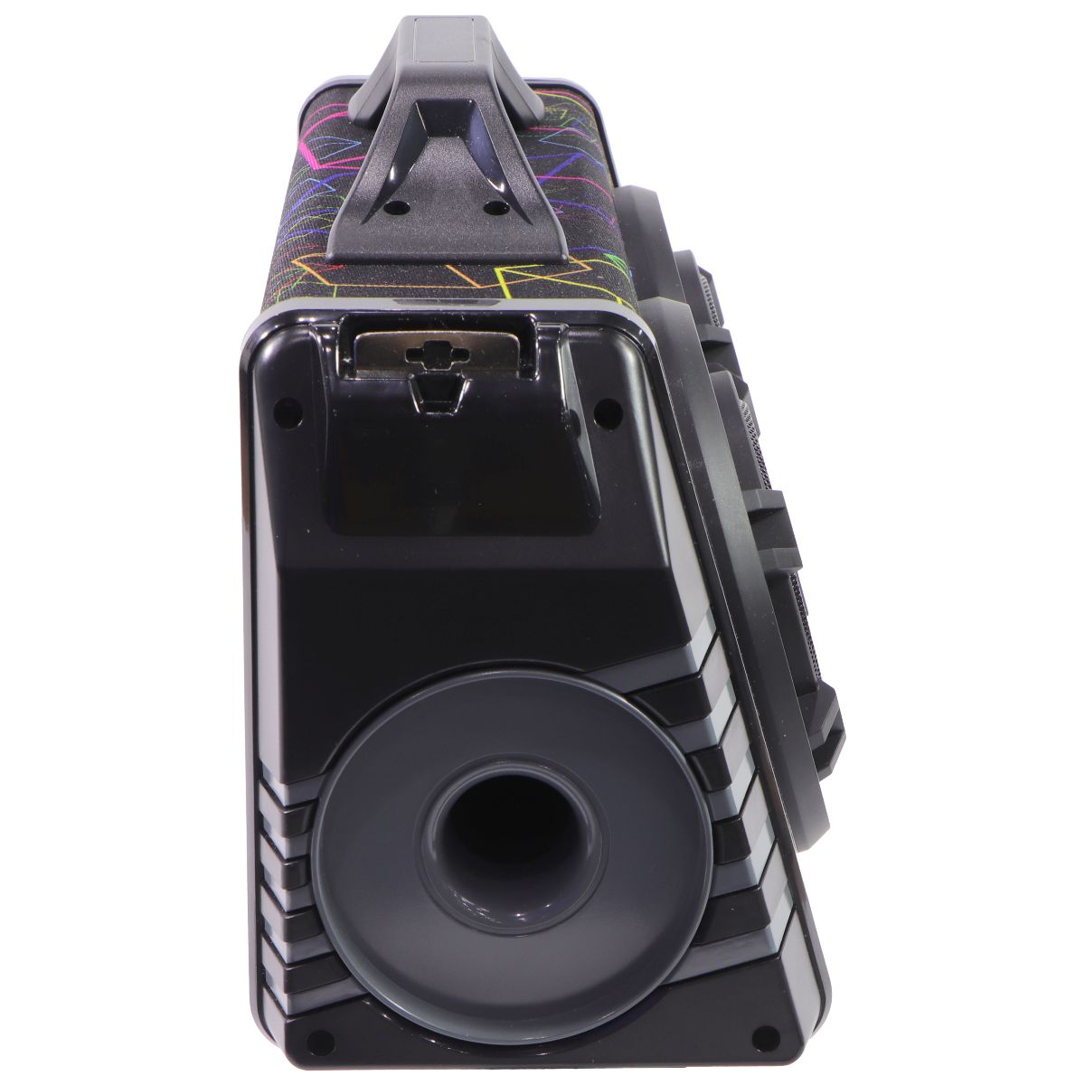 iLive Watts Plus Portable Bluetooth Boombox - Black/Multi Color (IBB503B) Home Multimedia - Home Speakers & Subwoofers iLive - Simple Cell Bulk Wholesale Pricing - USA Seller