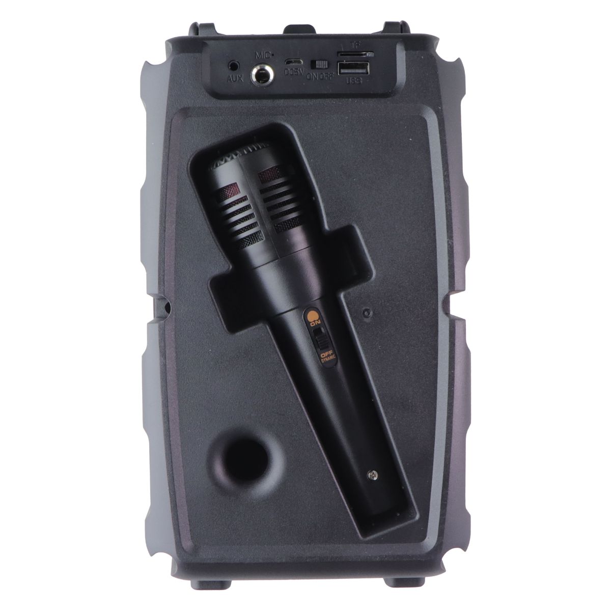 iLive Wireless Party Speaker with Wired Mic (ISB202B) - Black Home Multimedia - Home Speakers & Subwoofers iLive - Simple Cell Bulk Wholesale Pricing - USA Seller