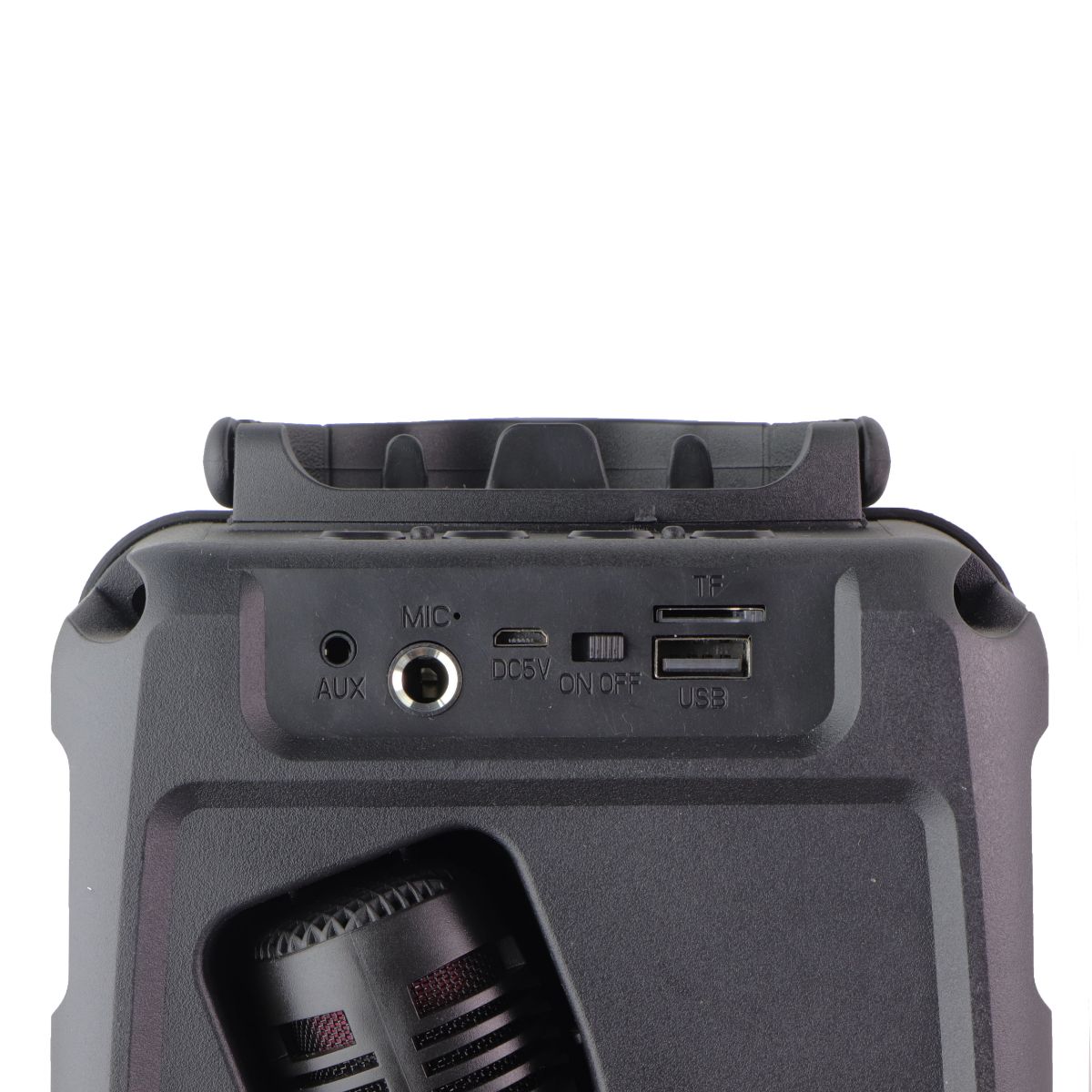 iLive Wireless Party Speaker with Wired Mic (ISB202B) - Black Home Multimedia - Home Speakers & Subwoofers iLive - Simple Cell Bulk Wholesale Pricing - USA Seller