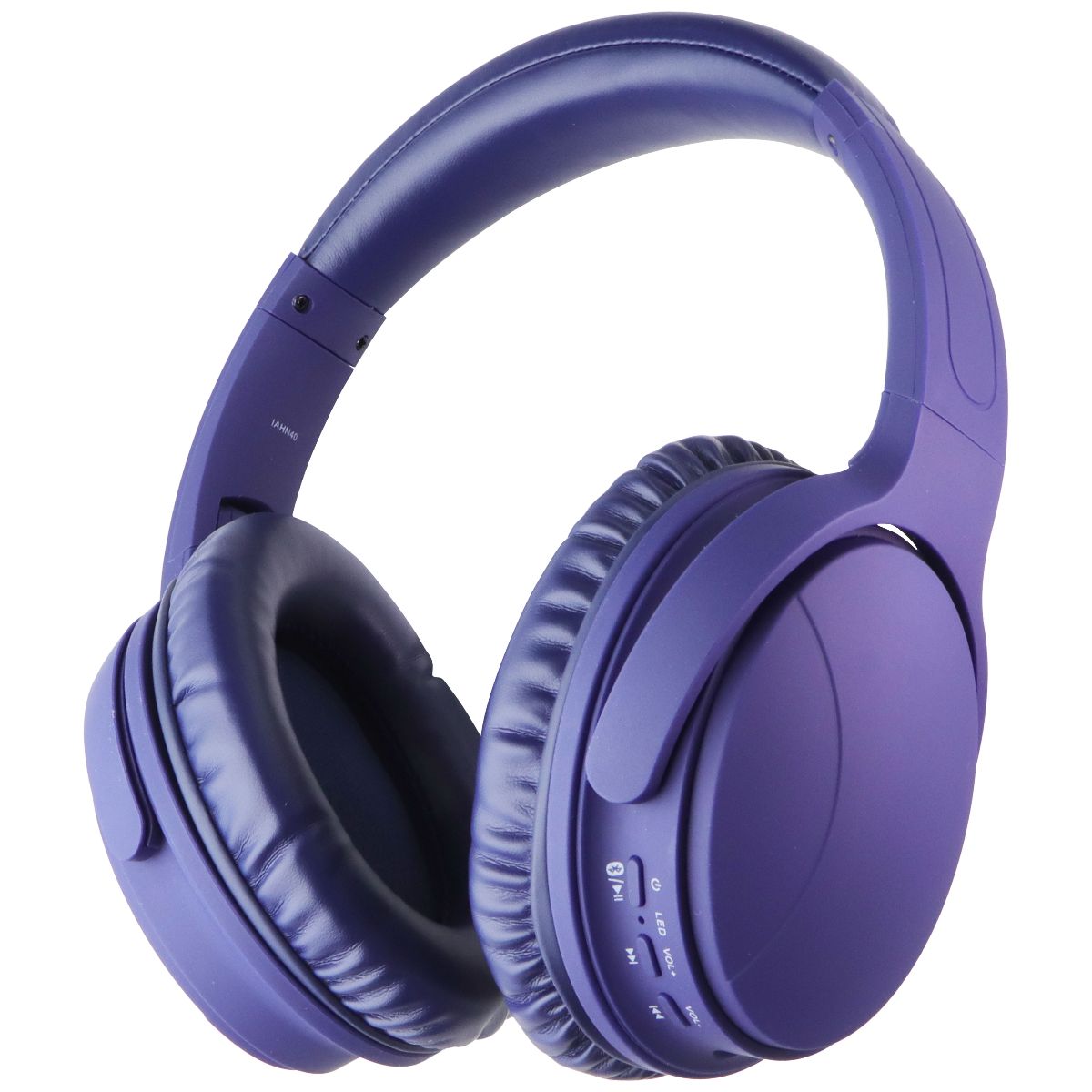 iLive Electronics ANC Wireless Bluetooth Headphones - Blue (IAHN40IND) Portable Audio - Headphones iLive - Simple Cell Bulk Wholesale Pricing - USA Seller