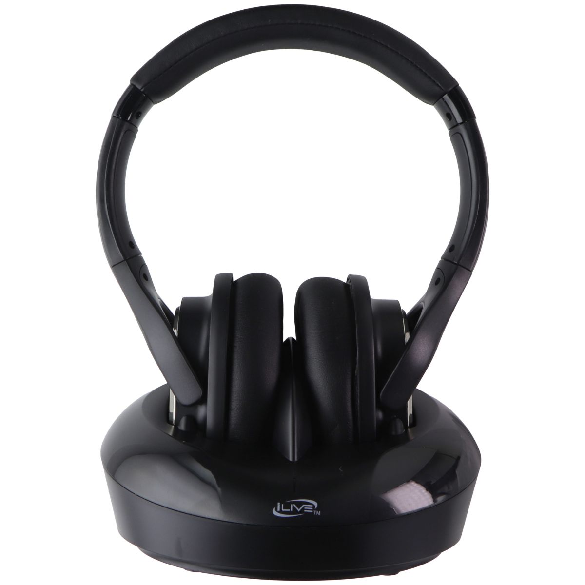 iLive RF Wireless Headphones with Charging Station - Black (IAHRF79B)