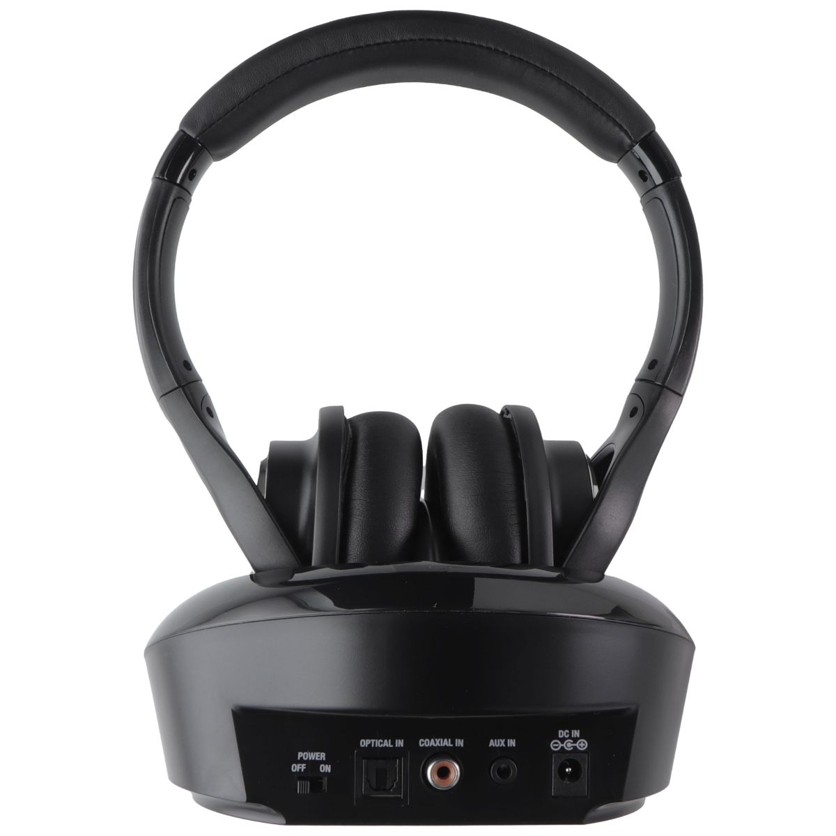 iLive RF Wireless Headphones with Charging Station - Black (IAHRF79B)