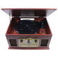 iLive 6-in-1 Bluetooth Turntable Music System - Brown Wood/Gold (ITTB610LW) Home Audio Stereos, Components - Record Players/Home Turntables iLive - Simple Cell Bulk Wholesale Pricing - USA Seller