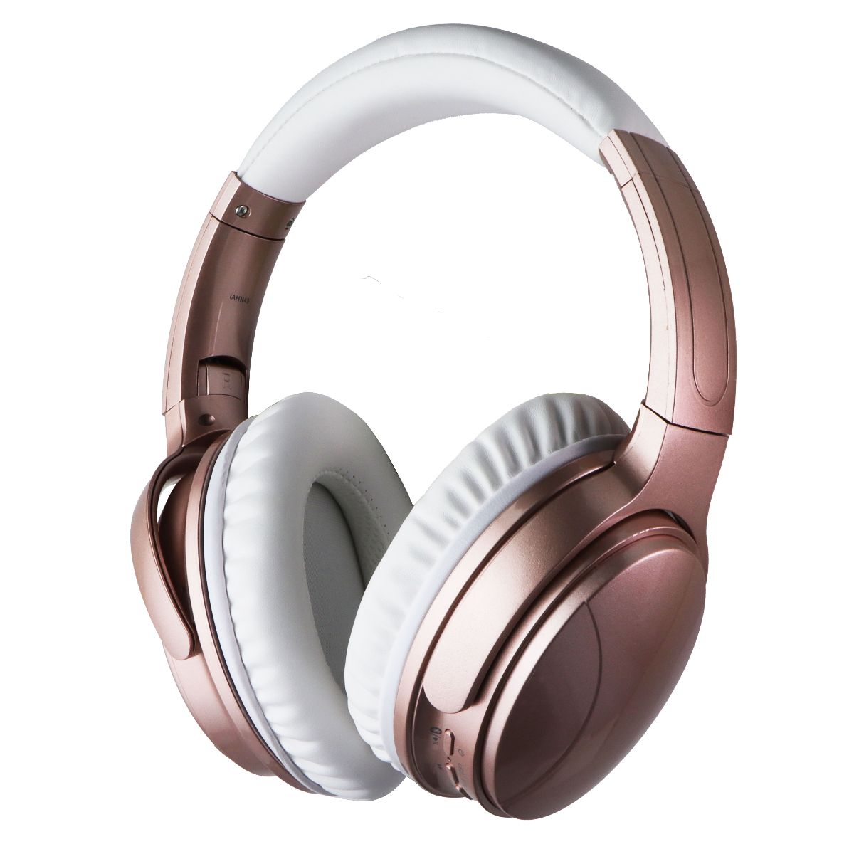 iLive Active Noise Cancellation Bluetooth Headphones - Rose Gold (USB-C) Portable Audio - Headphones iLive - Simple Cell Bulk Wholesale Pricing - USA Seller