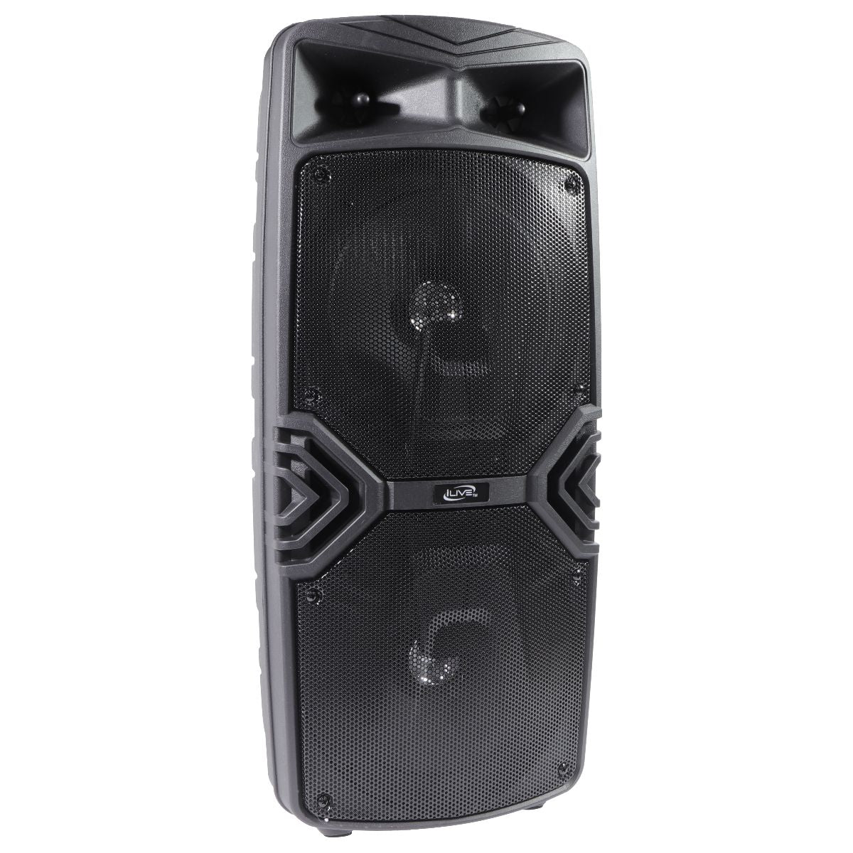 iLive Wireless Party Speaker with FM Radio and LED Lights - Black (ISB310B) Home Multimedia - Home Speakers & Subwoofers iLive - Simple Cell Bulk Wholesale Pricing - USA Seller