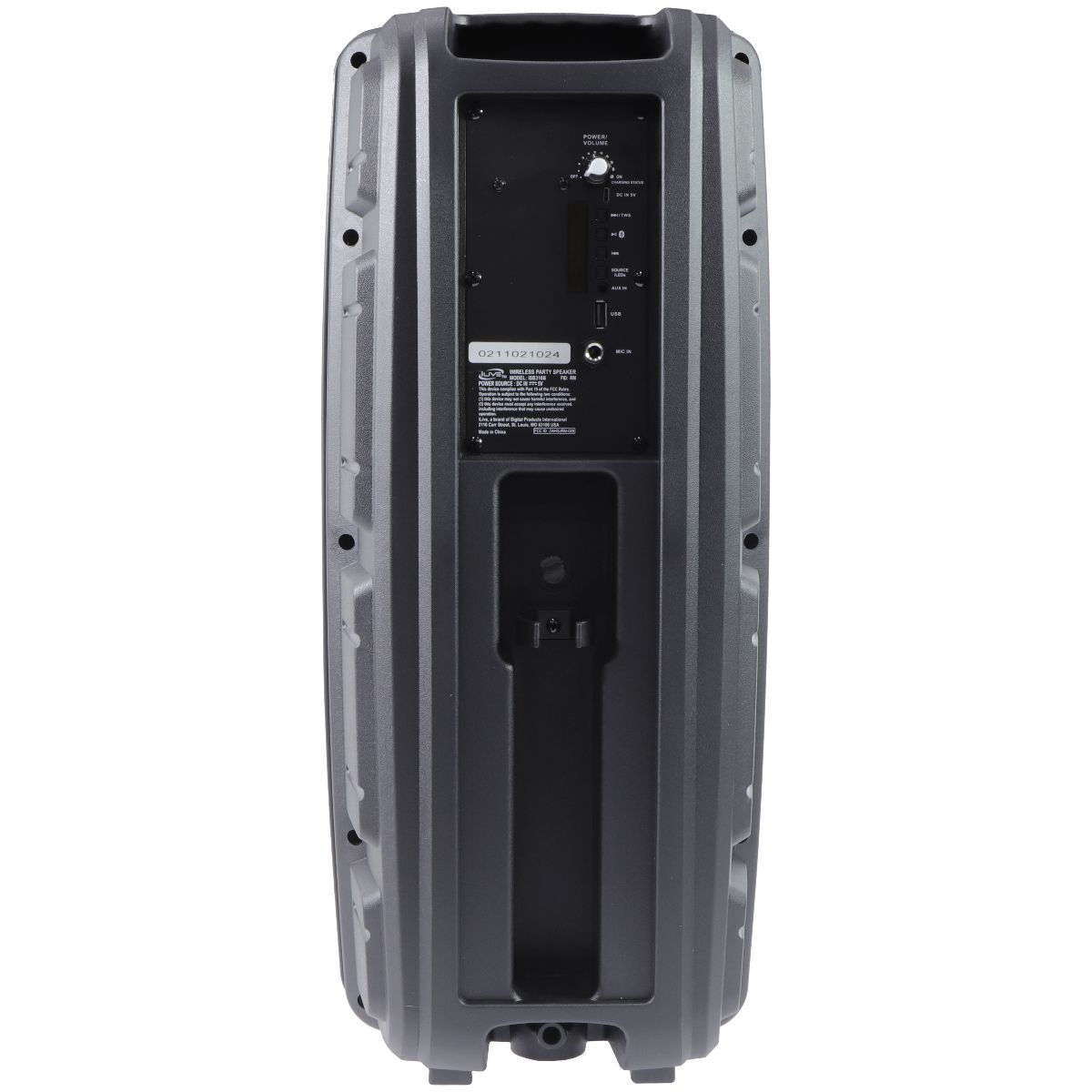 iLive Wireless Party Speaker with FM Radio and LED Lights - Black (ISB310B) Home Multimedia - Home Speakers & Subwoofers iLive - Simple Cell Bulk Wholesale Pricing - USA Seller