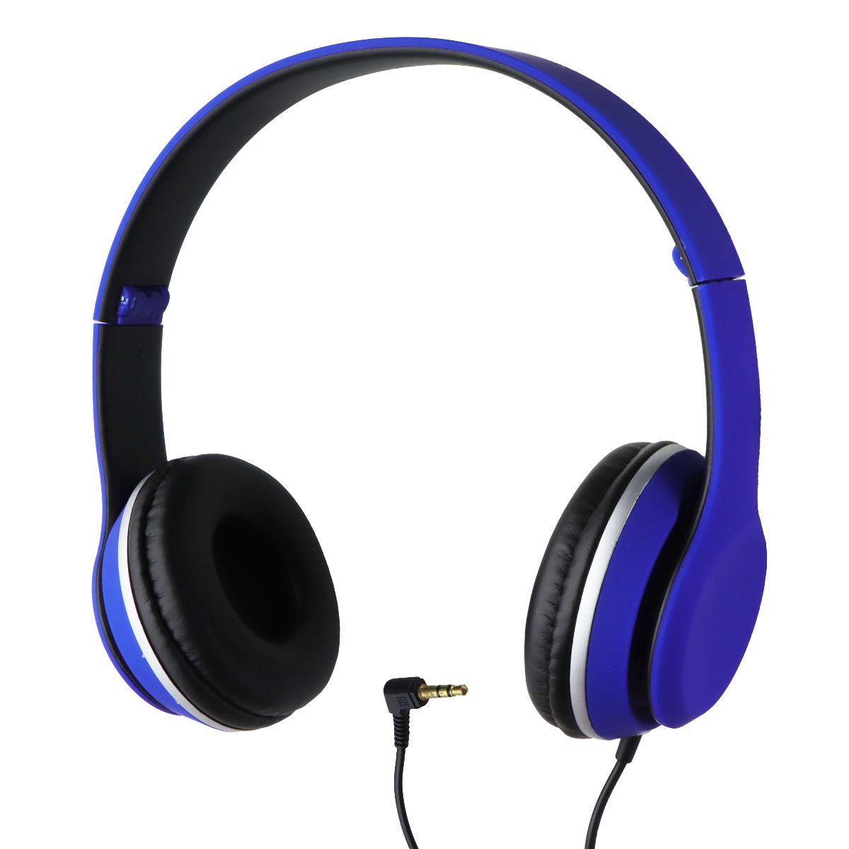 iLive 3.5mm Wired Stereo On-Ear Folding Headphones (IAH57) - Blue Portable Audio - Headphones iLive - Simple Cell Bulk Wholesale Pricing - USA Seller