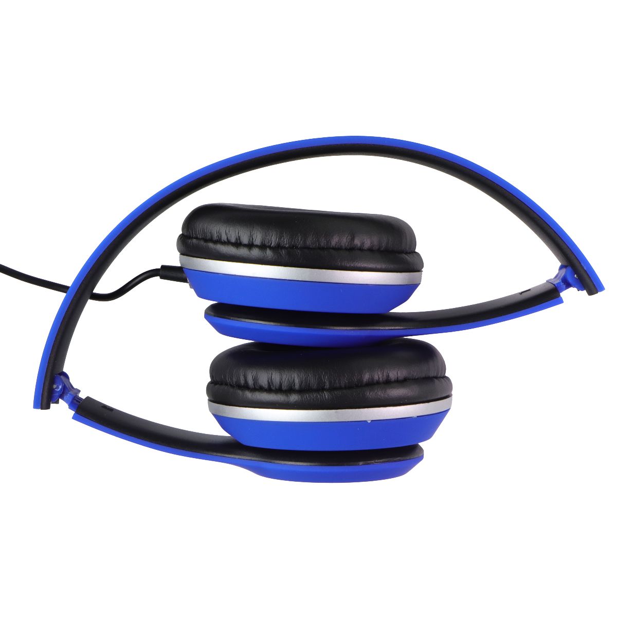iLive 3.5mm Wired Stereo On-Ear Folding Headphones (IAH57) - Blue Portable Audio - Headphones iLive - Simple Cell Bulk Wholesale Pricing - USA Seller