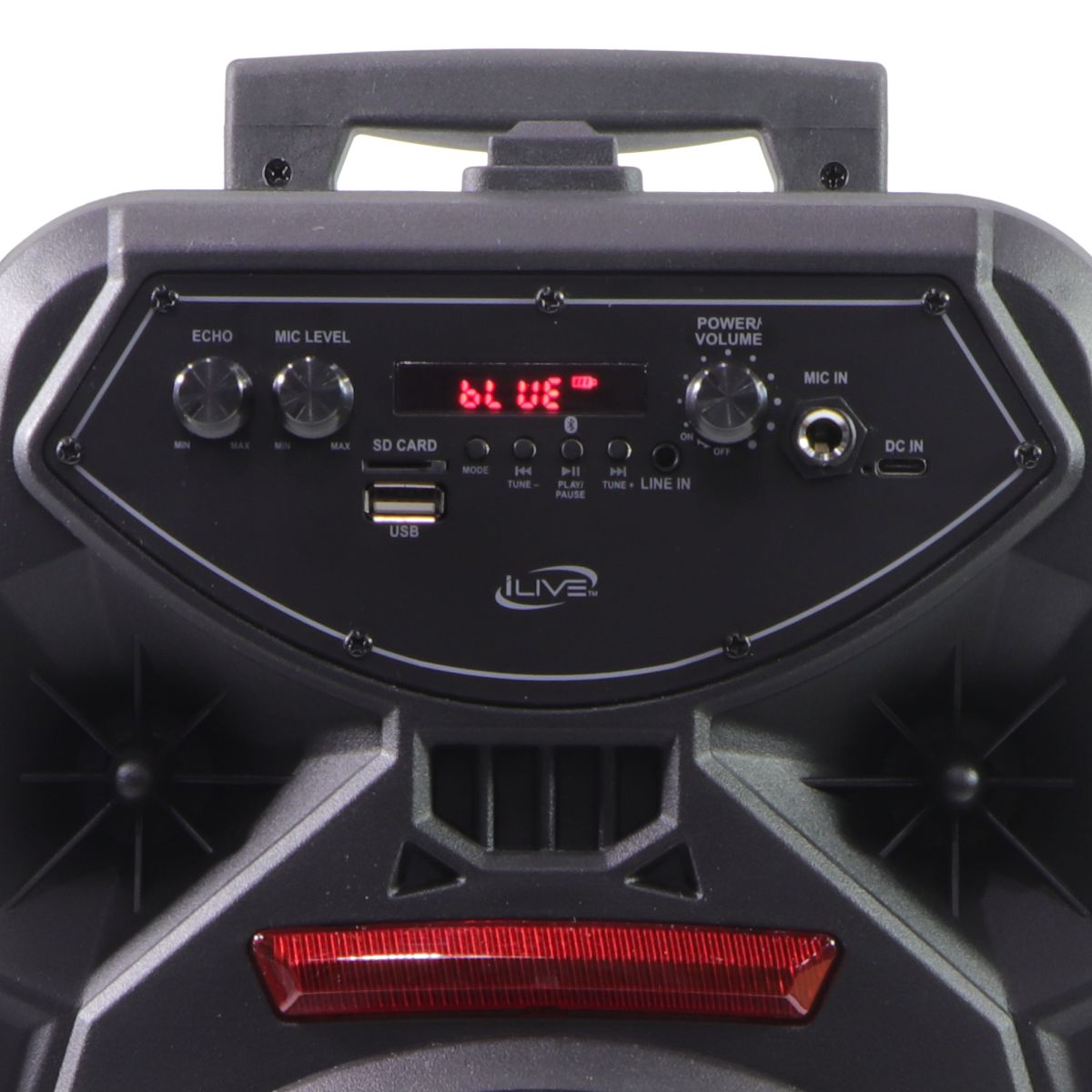 iLive Portable Wireless LED Tailgate Party Speaker - Black (ISB380B) Cell Phone - Audio Docks & Speakers iLive - Simple Cell Bulk Wholesale Pricing - USA Seller