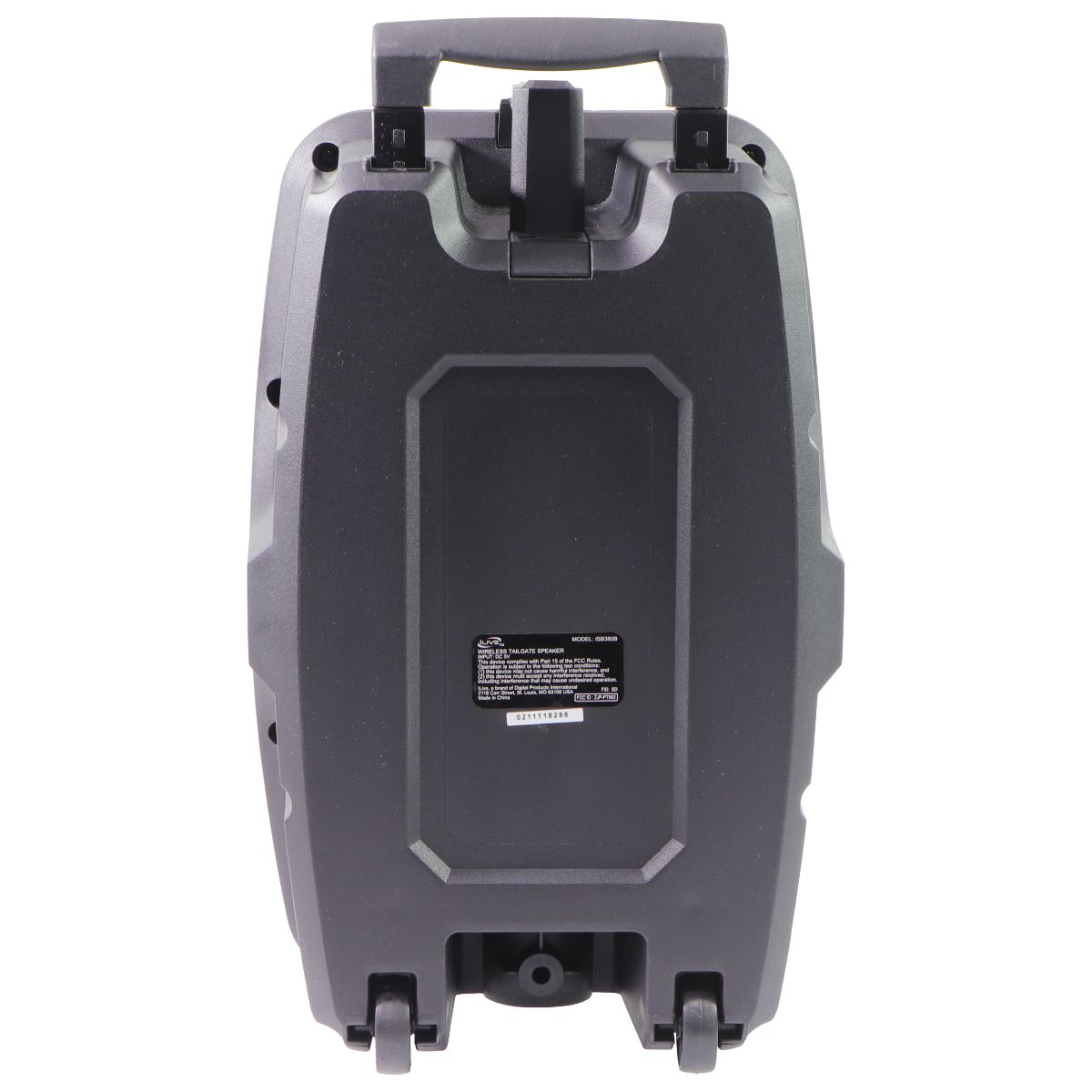 iLive Portable Wireless LED Tailgate Party Speaker - Black (ISB380B) Cell Phone - Audio Docks & Speakers iLive - Simple Cell Bulk Wholesale Pricing - USA Seller