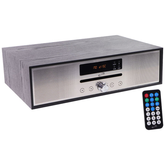 iLive Bluetooth Home Music System - Black / Silver (IHB340B) Home Multimedia - Home Speakers & Subwoofers iLive - Simple Cell Bulk Wholesale Pricing - USA Seller