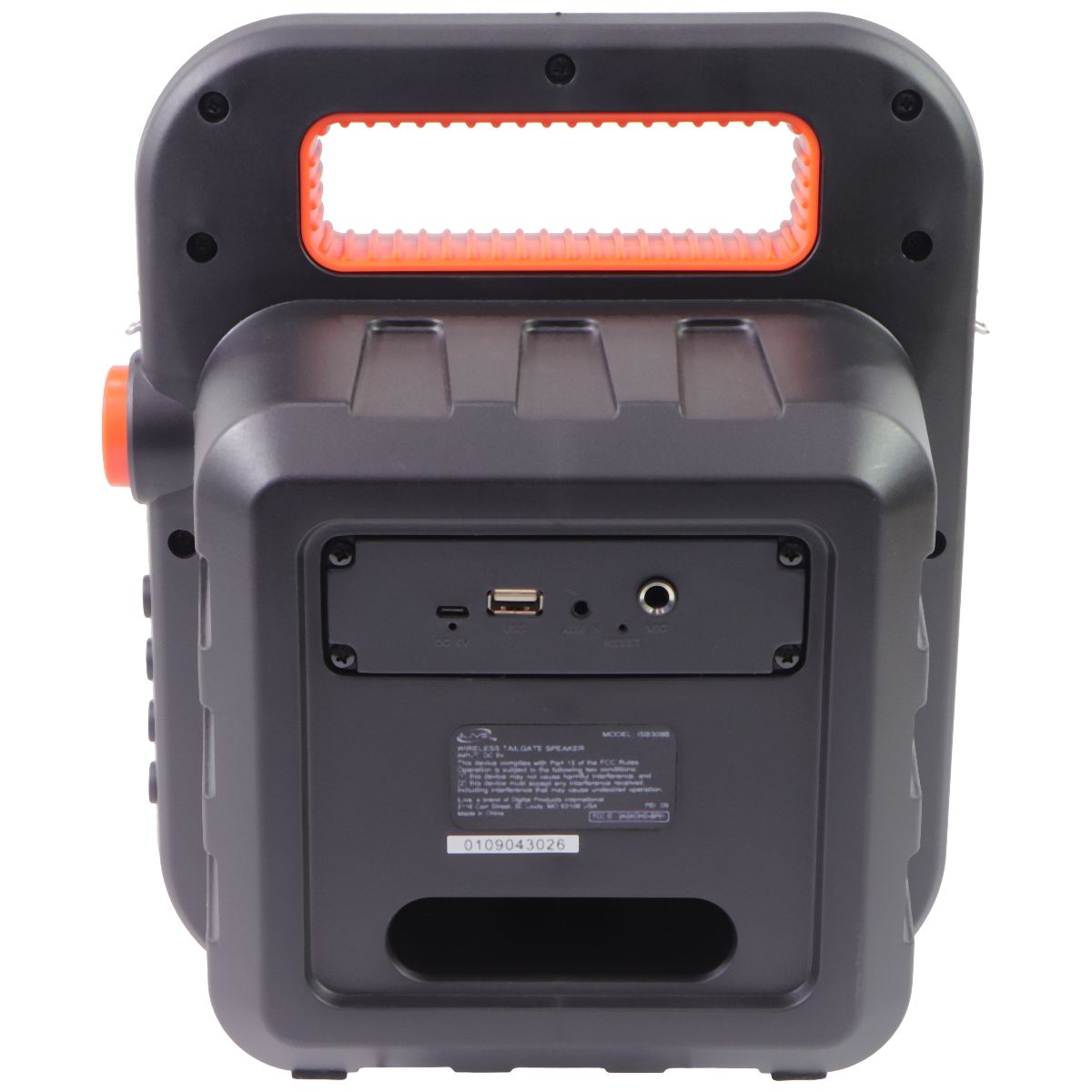 iLive Wireless Tailgate Bluetooth Speaker with FM Radio and LED Colors - Black Home Multimedia - Home Speakers & Subwoofers iLive - Simple Cell Bulk Wholesale Pricing - USA Seller