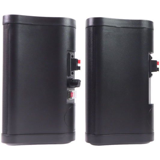 iLive Patio+ Water-Resistant Indoor/Outdoor Bluetooth Speakers (Pair) - Black Home Multimedia - Home Speakers & Subwoofers iLive - Simple Cell Bulk Wholesale Pricing - USA Seller