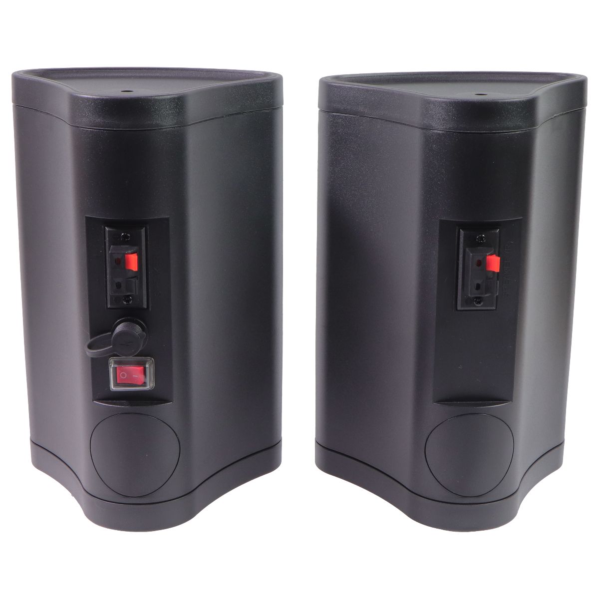 iLive Patio+ Water-Resistant Indoor/Outdoor Bluetooth Speakers (Pair) - Black Home Multimedia - Home Speakers & Subwoofers iLive - Simple Cell Bulk Wholesale Pricing - USA Seller