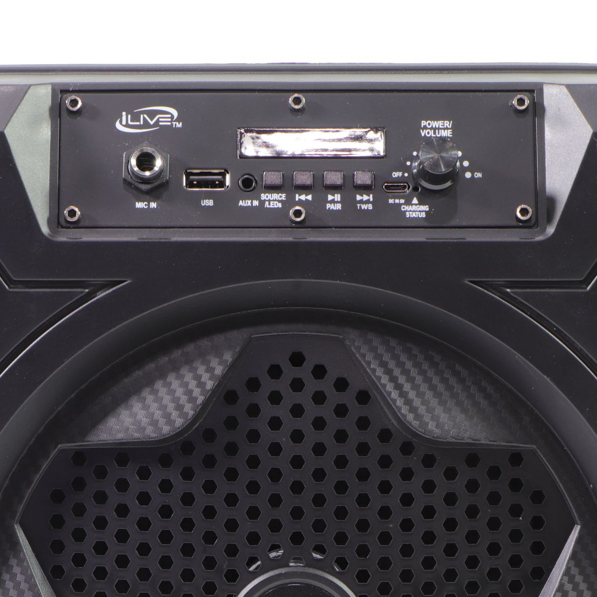 iLive Wireless Bluetooth Party Speaker with Microphone - Black (ISB200B) Home Multimedia - Home Speakers & Subwoofers iLive - Simple Cell Bulk Wholesale Pricing - USA Seller