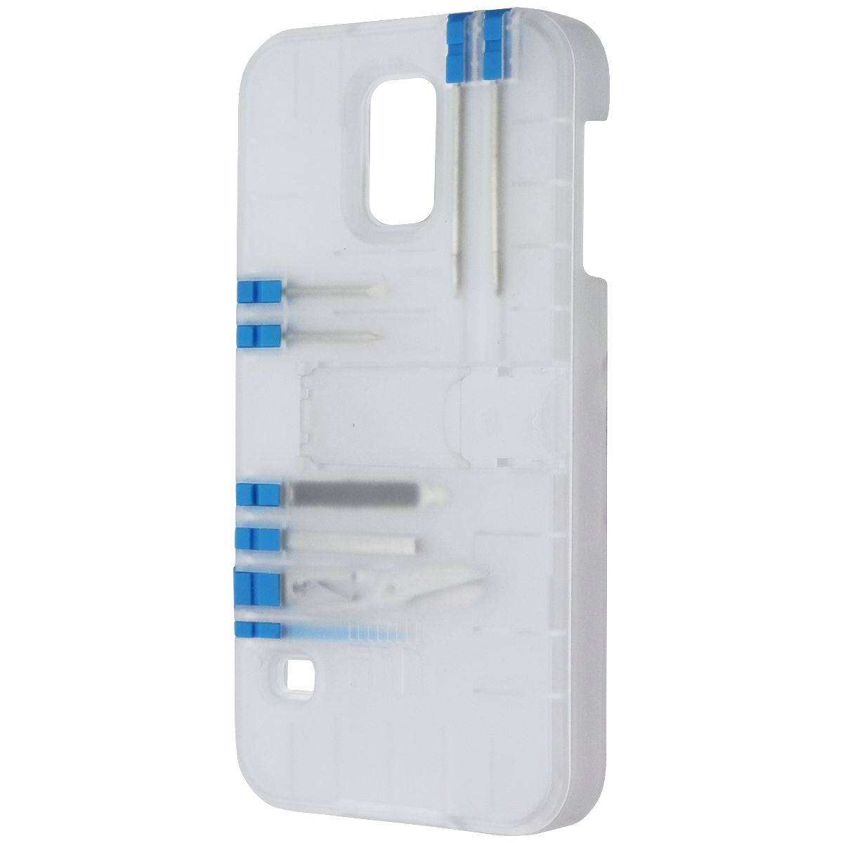 In1 Multi-Tool Utility Case for Samsung Galaxy S5 - White Cell Phone - Cases, Covers & Skins IN1 - Simple Cell Bulk Wholesale Pricing - USA Seller