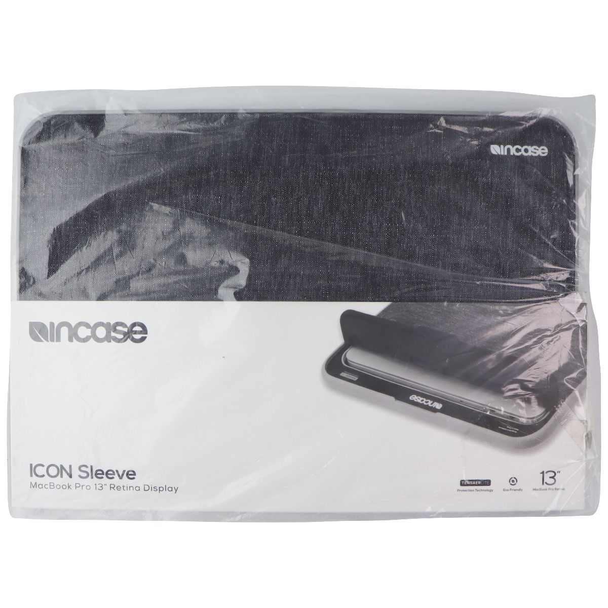 Incase ICON Sleeve for MacBook Pro 13-in Retina - Heather Black Computer Accessories - Laptop Cases & Bags Incase - Simple Cell Bulk Wholesale Pricing - USA Seller