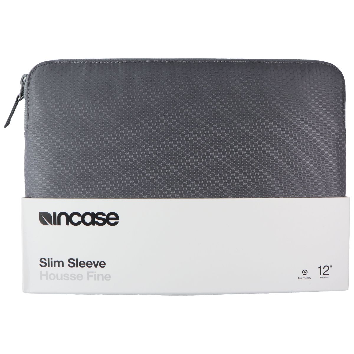 Incase Slim Sleeve in Honeycomb Ripstop for Apple MacBook (12-inch) - Gray Computer Accessories - Laptop Cases & Bags Incase - Simple Cell Bulk Wholesale Pricing - USA Seller