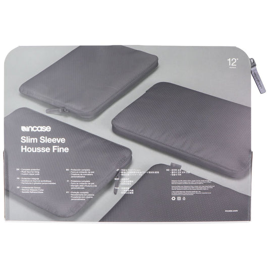 Incase Slim Sleeve in Honeycomb Ripstop for Apple MacBook (12-inch) - Gray Computer Accessories - Laptop Cases & Bags Incase - Simple Cell Bulk Wholesale Pricing - USA Seller