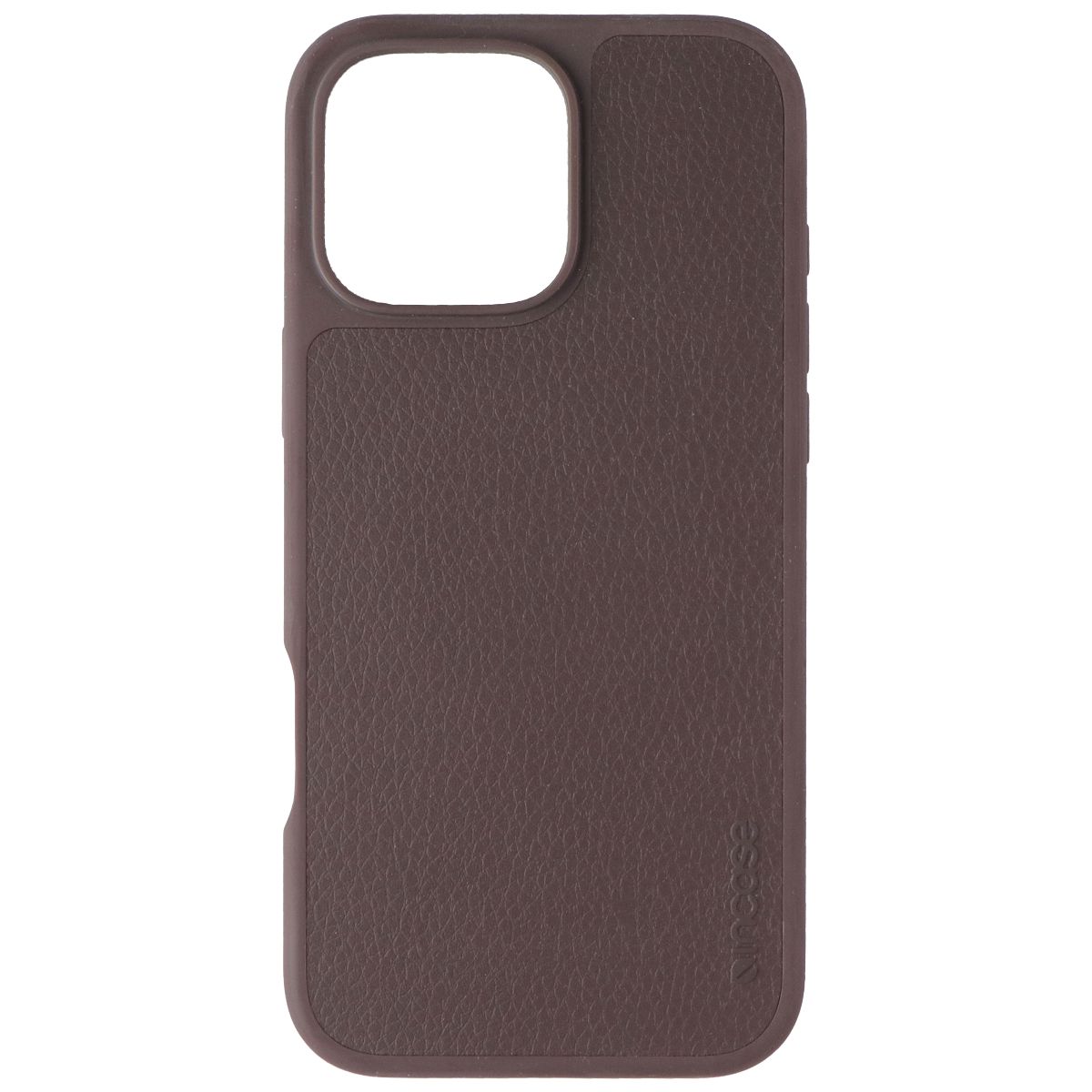 Incase ICON Case for MagSafe for Apple iPhone 16 Pro Max - Cocoa Pebbled Leather