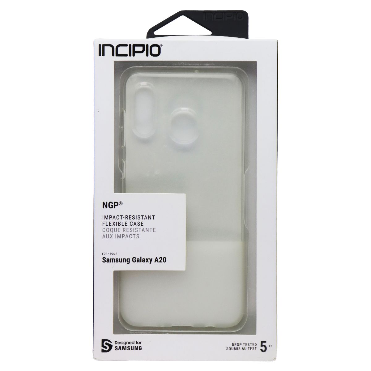 Incipio NGP Series Flexible Gel Case for Samsung Galaxy A20 - Clear Cell Phone - Cases, Covers & Skins Incipio - Simple Cell Bulk Wholesale Pricing - USA Seller