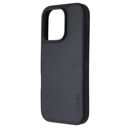 Incase ICON Case for MagSafe for iPhone 16 Pro - Obsidian Pebbled Plant Leather Cell Phone - Cases, Covers & Skins Incase - Simple Cell Bulk Wholesale Pricing - USA Seller