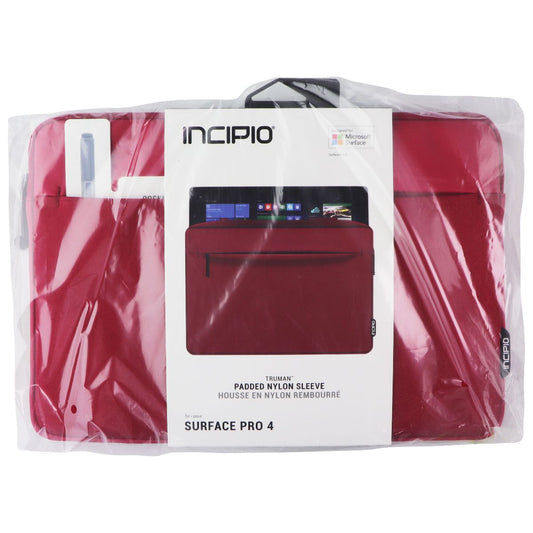Incipio Truman Padded Nylon Sleeve for Microsoft Surface Pro 4 - Red iPad/Tablet Accessories - Cases, Covers, Keyboard Folios Incipio - Simple Cell Bulk Wholesale Pricing - USA Seller