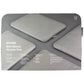 Incase Slim Sleeve for MacBook 12-inch - Gray Computer Accessories - Laptop Cases & Bags Incase - Simple Cell Bulk Wholesale Pricing - USA Seller