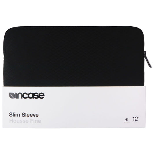Incase Slim Sleeve with Diamond Ripstop for Apple MacBook 12-inch (2017) - Black Computer Accessories - Laptop Cases & Bags Incase - Simple Cell Bulk Wholesale Pricing - USA Seller