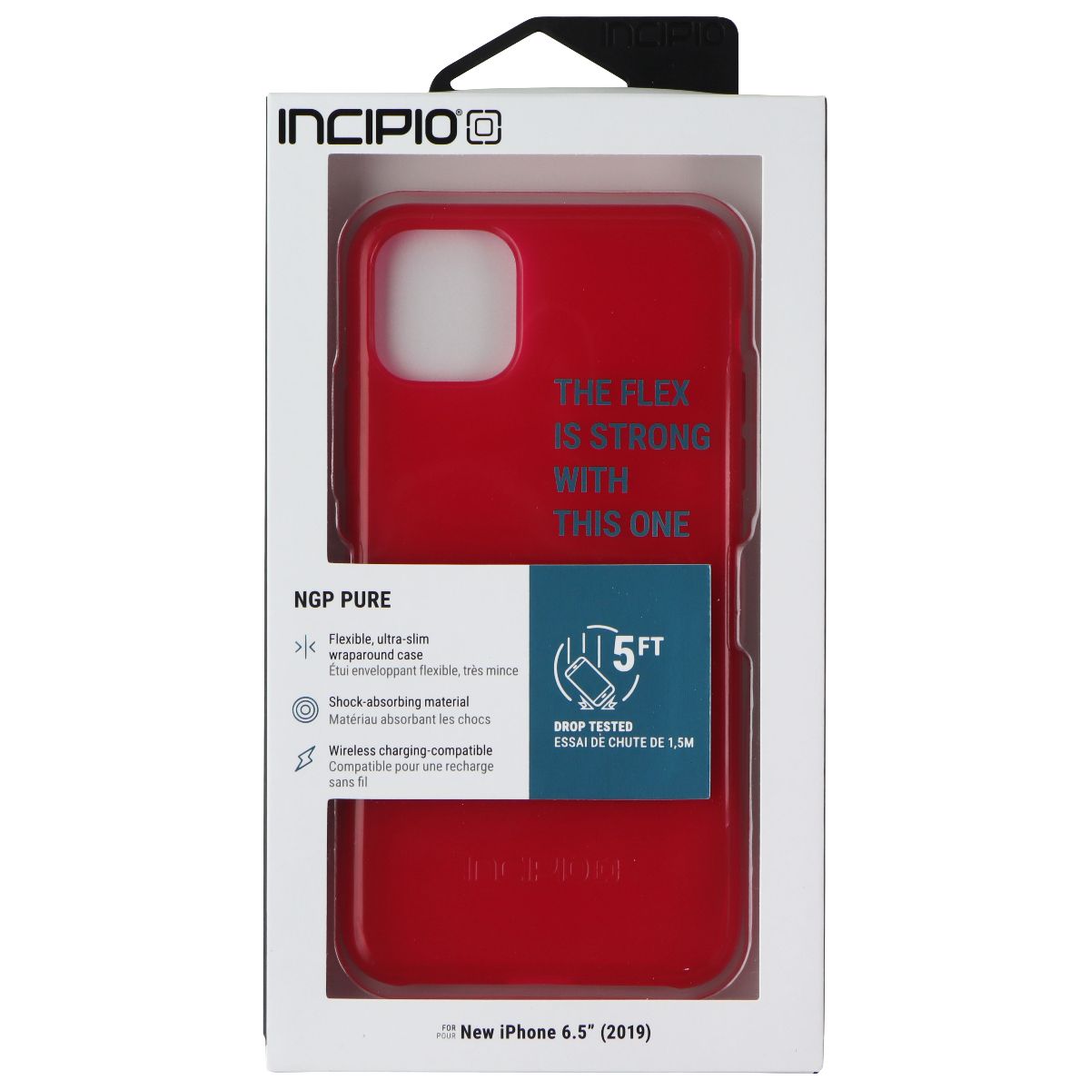 Incipio NGP Pure Case for Apple iPhone 11 Pro Max - Red Cell Phone - Cases, Covers & Skins Incipio - Simple Cell Bulk Wholesale Pricing - USA Seller