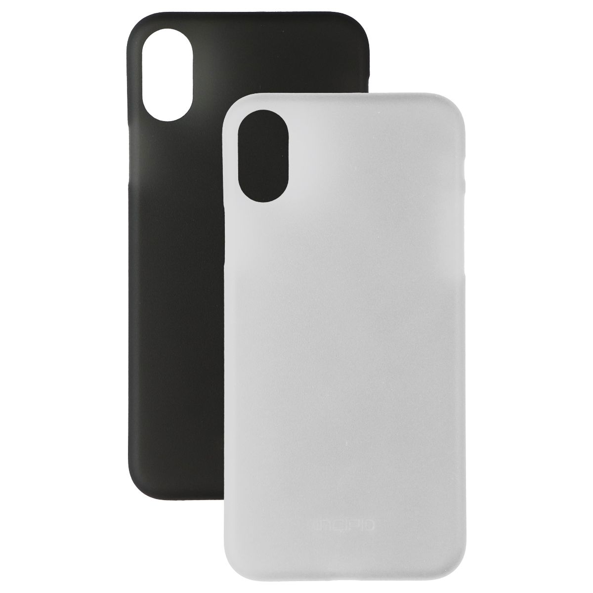 Incipio Double Pack Feather Cases for Apple iPhone X - Frost and Smoke (2-Pack)