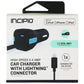Incipio High Speed 2.4 AMP Car Charger with 8-Pin Connector - Black (PW-174) Cell Phone - Chargers & Cradles Incipio - Simple Cell Bulk Wholesale Pricing - USA Seller
