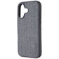 Incase Icon Case with Woolenex for MagSafe for Apple iPhone 16 - Graphite