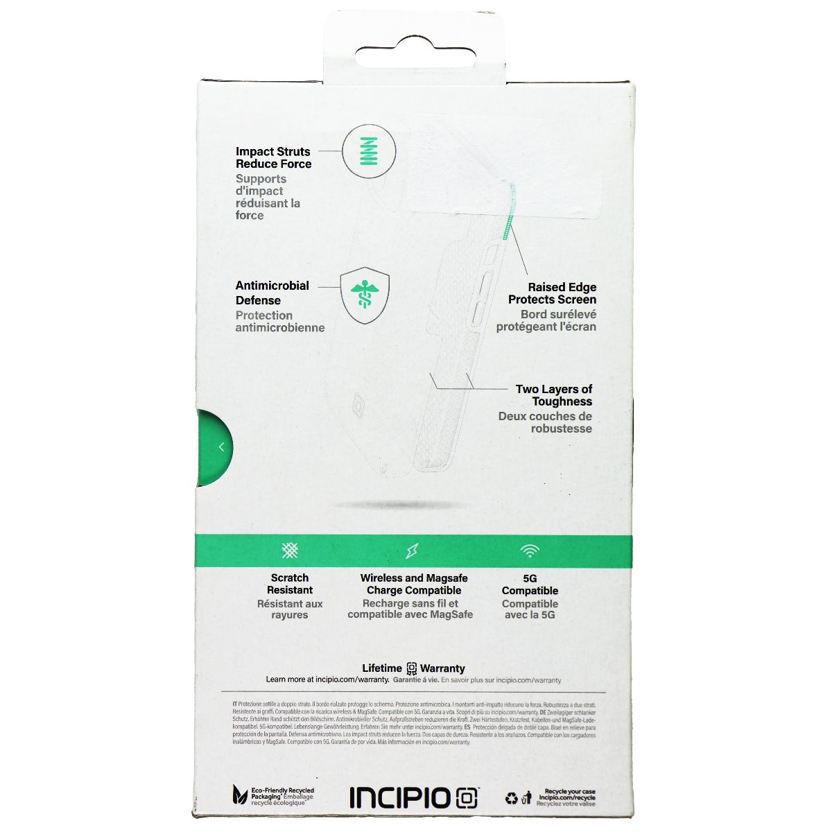 Incipio Duo Dual-Layer Slim Series Case for Apple iPhone 14 Plus - Clear Cell Phone - Cases, Covers & Skins Incipio - Simple Cell Bulk Wholesale Pricing - USA Seller