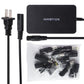 InMotion 65-Watt (2m/6.6-Ft) Universal Laptop Charger with 13 Connectors - Black Computer Accessories - Laptop Power Adapters/Chargers InMotion    - Simple Cell Bulk Wholesale Pricing - USA Seller