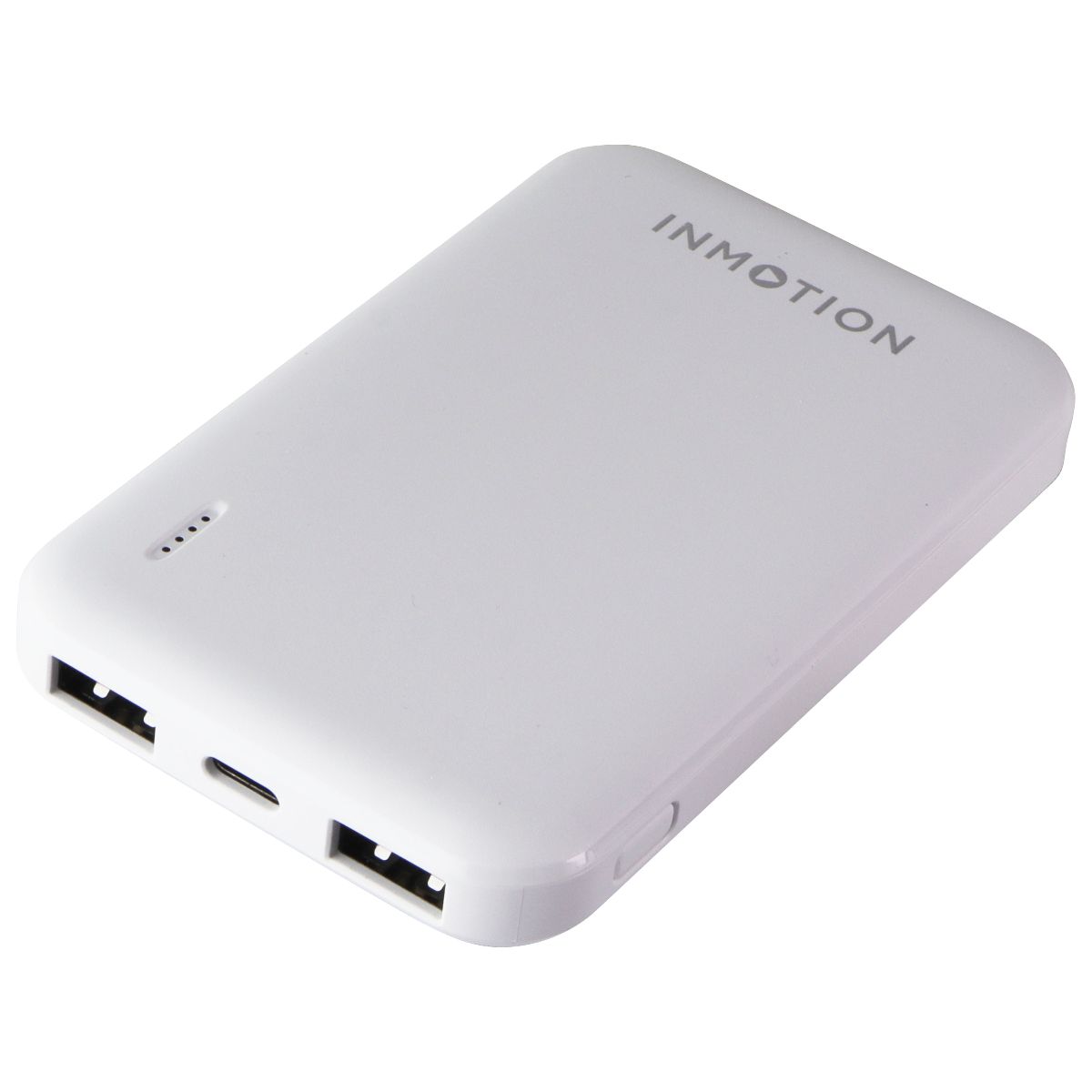 InMotion Power Bank with two USB-A ports 5000mAh (2877839) - White Cell Phone - Chargers & Cradles InMotion - Simple Cell Bulk Wholesale Pricing - USA Seller