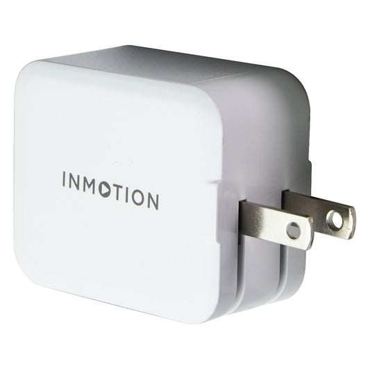 InMotion (4.8A) 2 Port USB-A Wall Charger Travel Adapter - White Cell Phone - Chargers & Cradles InMotion    - Simple Cell Bulk Wholesale Pricing - USA Seller