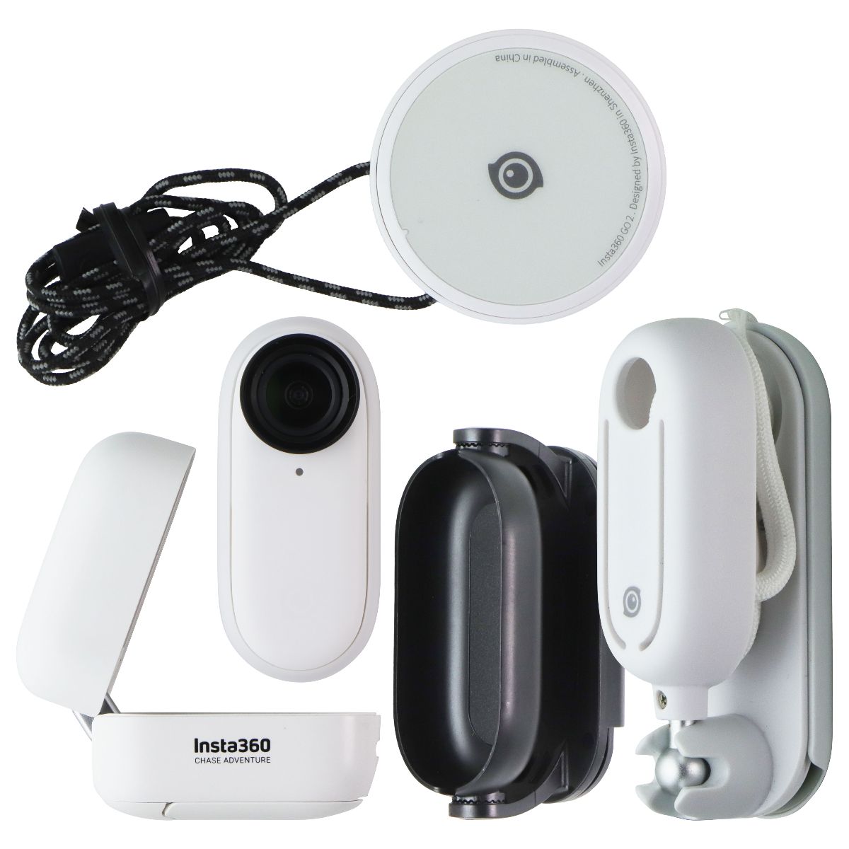 Insta360 GO 2 Small Action Camera (32GB) - White (CING2XX/A) Digital Camera - Digital & DSLR Cameras Insta360 - Simple Cell Bulk Wholesale Pricing - USA Seller