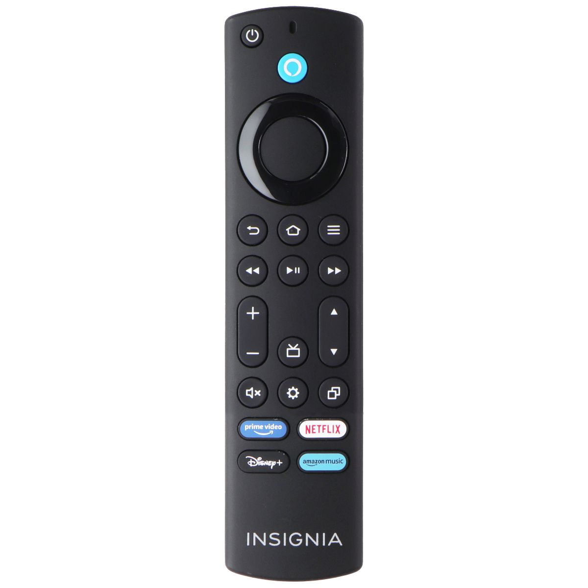 Insignia Remote Control (NS-RCFNA-21 REV G) w/Prime/Netflix/Disney+/AmazonMusic TV, Video & Audio Accessories - Remote Controls Insignia - Simple Cell Bulk Wholesale Pricing - USA Seller