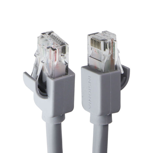 Insignia 14FT Cat-6 Ethernet Cable - Gray Computer/Network - Other Cables Insignia    - Simple Cell Bulk Wholesale Pricing - USA Seller