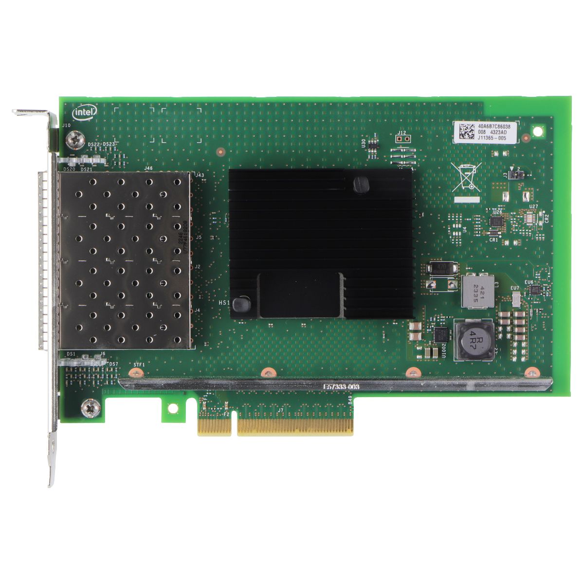 Intel Ethernet Converged X710-DA4 Network Adapter (X710DA4FH) Computer Parts - Internal Network Cards Intel - Simple Cell Bulk Wholesale Pricing - USA Seller