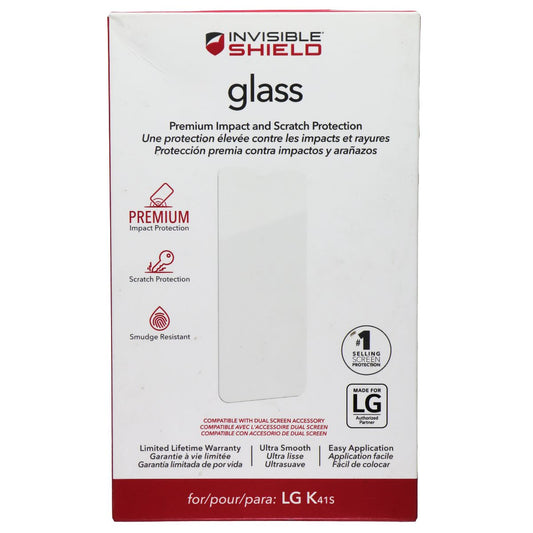 ZAGG InvisibleShield Glass Screen Protector for LG K41S Smartphones Cell Phone - Screen Protectors Invisible Shield    - Simple Cell Bulk Wholesale Pricing - USA Seller