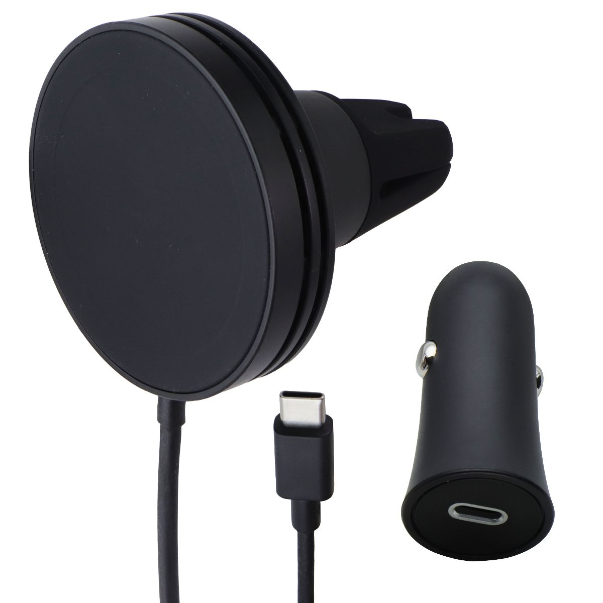 iOttie Velox 15W Qi2 Mini Wireless Charging MagSafe Compatible Car Mount - Black Cell Phone - Chargers & Cradles iOttie - Simple Cell Bulk Wholesale Pricing - USA Seller