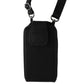 Nylon Pouch Holster Case & Neck Lanyard for Large Size Smartphones & More - Blk Cell Phone - Cases, Covers & Skins IPC Print    - Simple Cell Bulk Wholesale Pricing - USA Seller