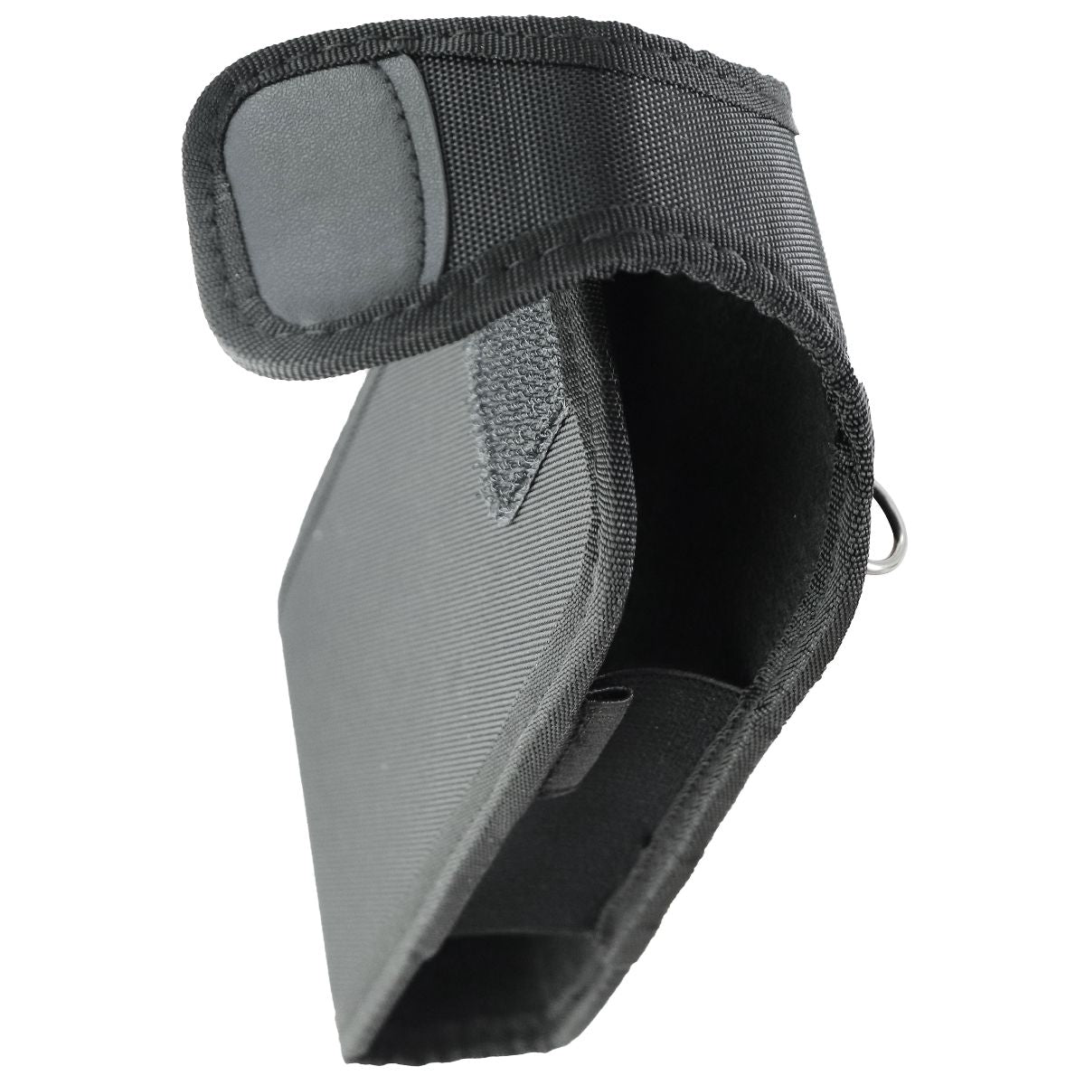 Nylon Pouch Holster Case & Neck Lanyard for Large Size Smartphones & More - Blk Cell Phone - Cases, Covers & Skins IPC Print - Simple Cell Bulk Wholesale Pricing - USA Seller