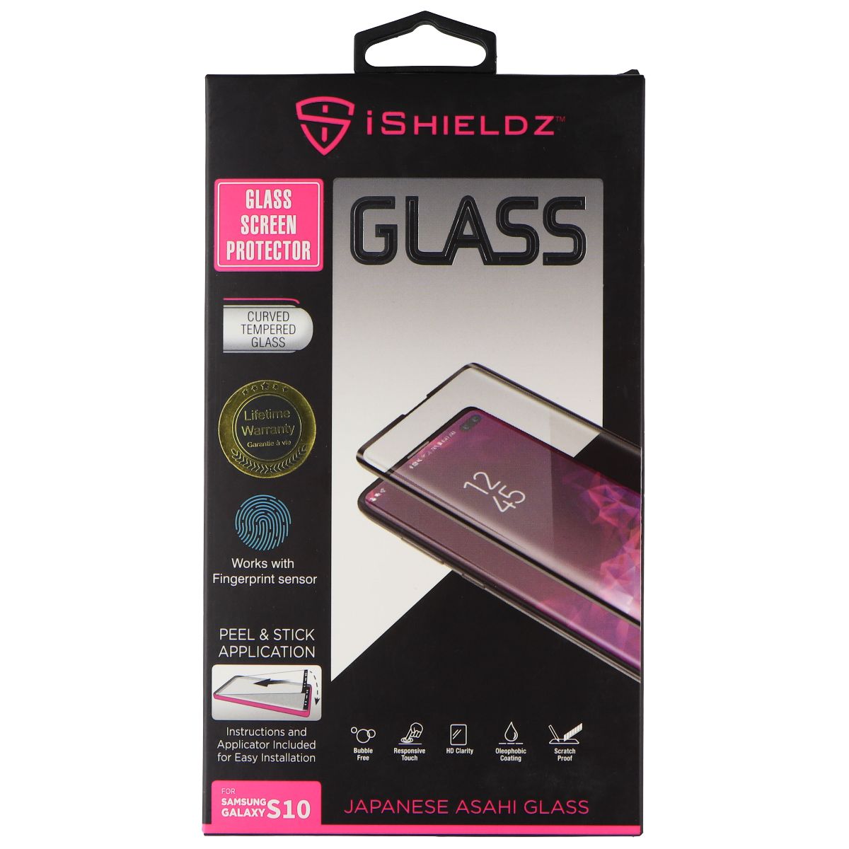 iShieldz Tempered Glass Screen Protector for Samsung Galaxy S10 - Clear Cell Phone - Screen Protectors iShieldz - Simple Cell Bulk Wholesale Pricing - USA Seller