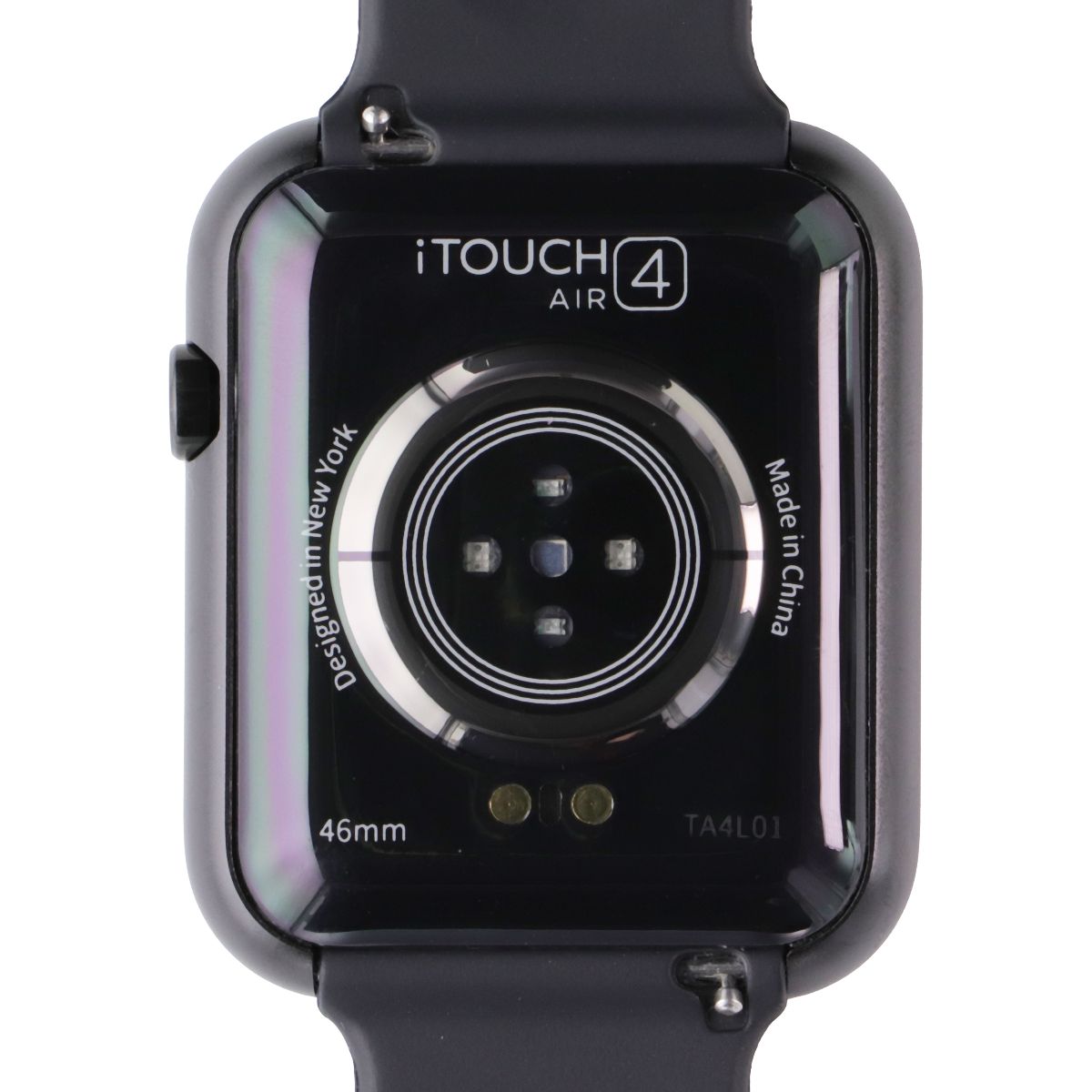 iTouch Air 4 Smartwatch Bluetooth Fitness Tracker - Black/Black (TA4L01-G02) Smart Watches ITOUCH - Simple Cell Bulk Wholesale Pricing - USA Seller